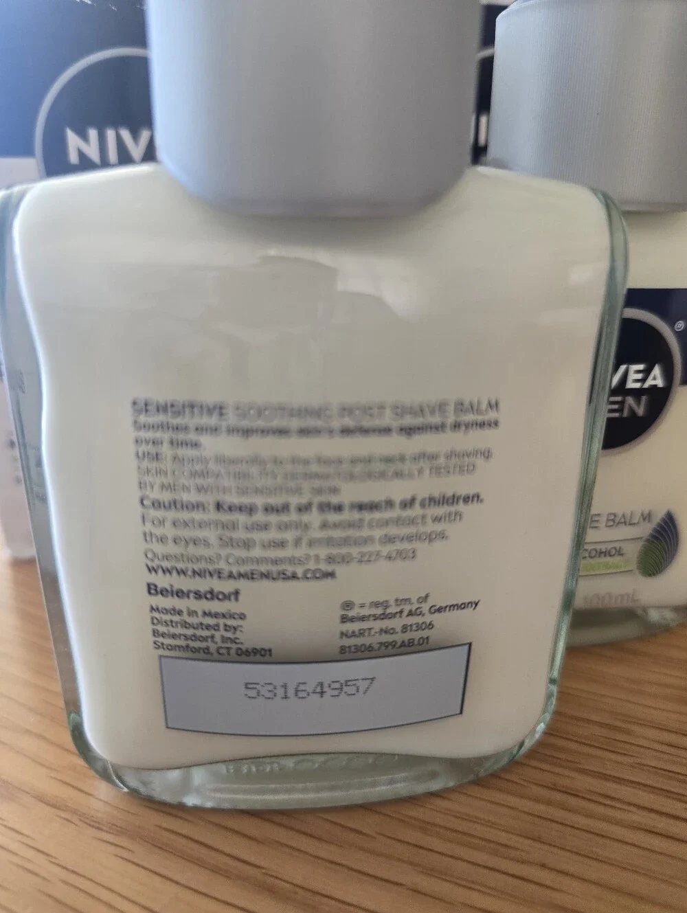 Bundle 2 Nivea Men Sensitive Shothing After Shav.